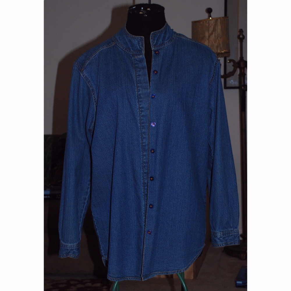 Coldwater Creek Denim Shirt, S